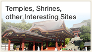Temples, Shrines, other Interesting Sites