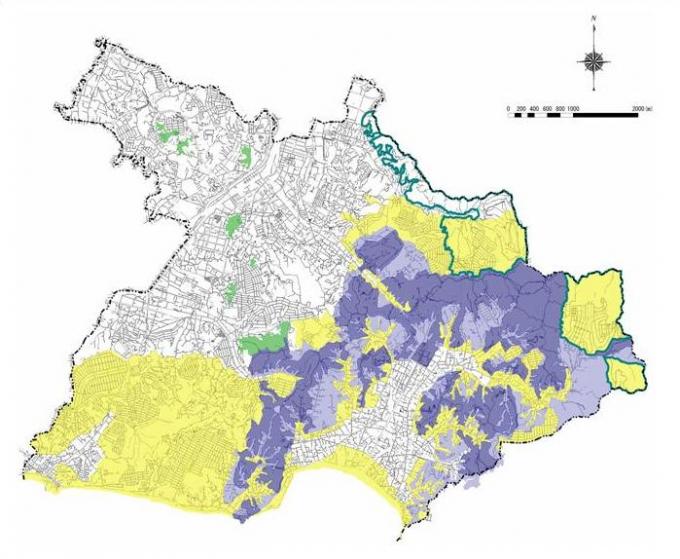 鎌倉市歴史的風土保存区域・歴史的風土保存地区指定図