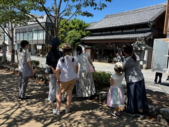 昨年度のまち歩きの様子