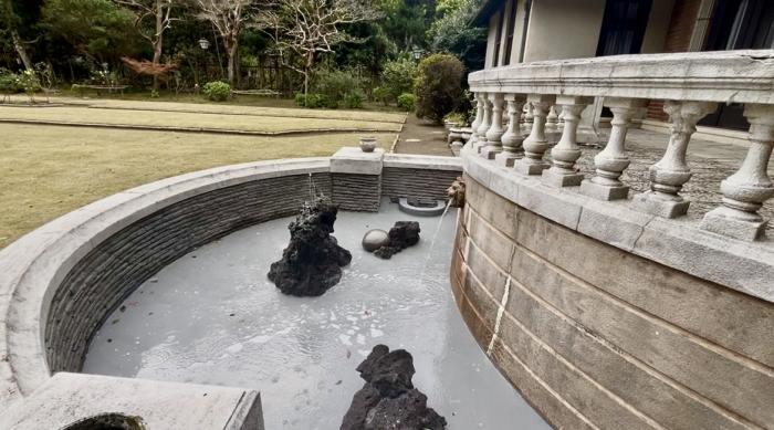 旧華頂宮邸噴水
