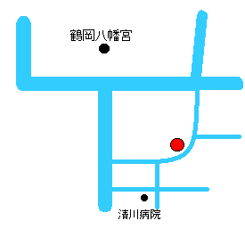 野尻邸の地図