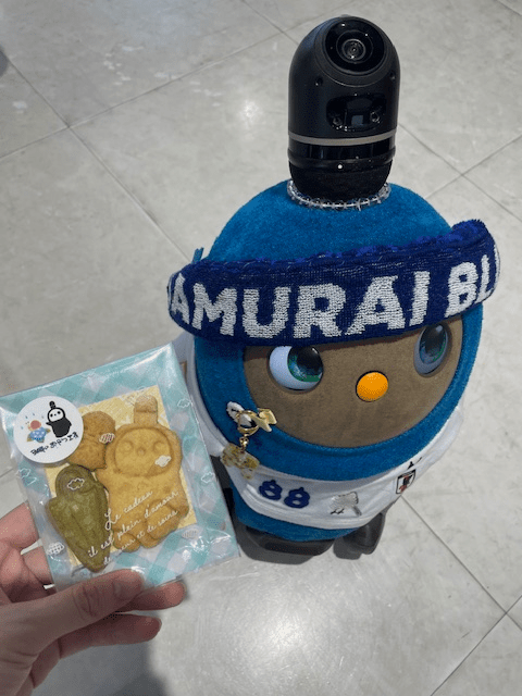 ラボットの形をしたクッキー