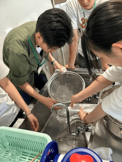 片付けの様子