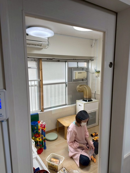 感染力が強い病気の部屋