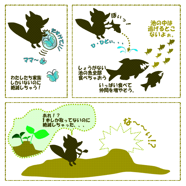 なぜ動植物を持ち込んだり持ち出したりしてはいけないの？