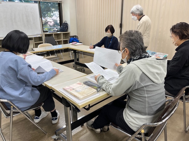 点訳講習会写真