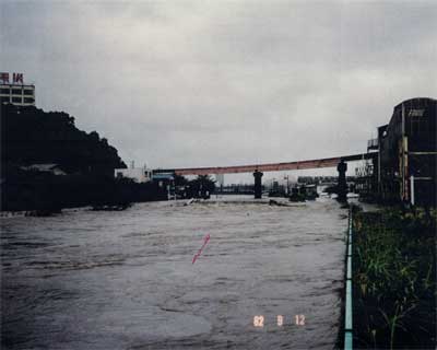 台風による浸水災害1