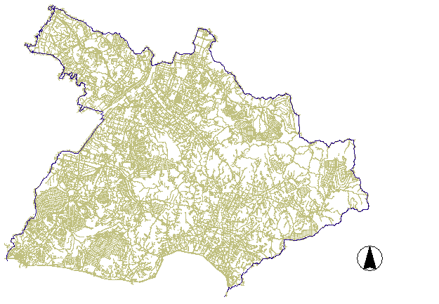 都市計画区域（鎌倉市域全域）の図