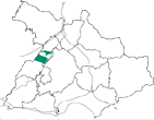 新都市機能導入地の区域を示す図