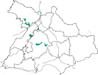 中・高層住宅地の区域を示す図