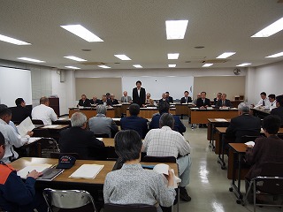 市交通安全対策協議会総会での市長あいさつ