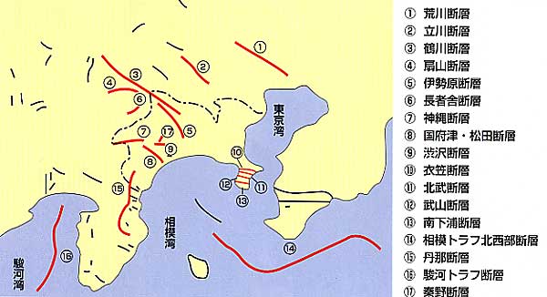 活 断層 マップ