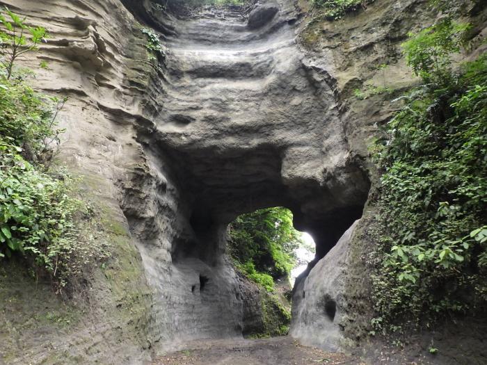 トンネル北側（浄明寺側）